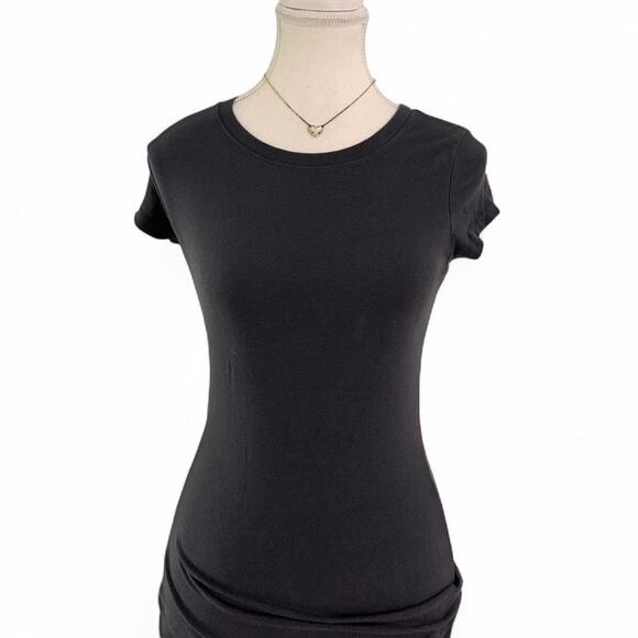 XXI Tops - XXI Vintage Y2K 2000s Fitted Full Length Cotton Short Sleeve Shirt